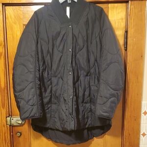 lululemon athletica Black Quilted Puffer Jacket Size 10